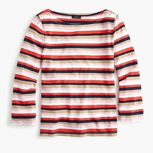 BNWT J. Crew Boatneck Striped Top - XXS & XS